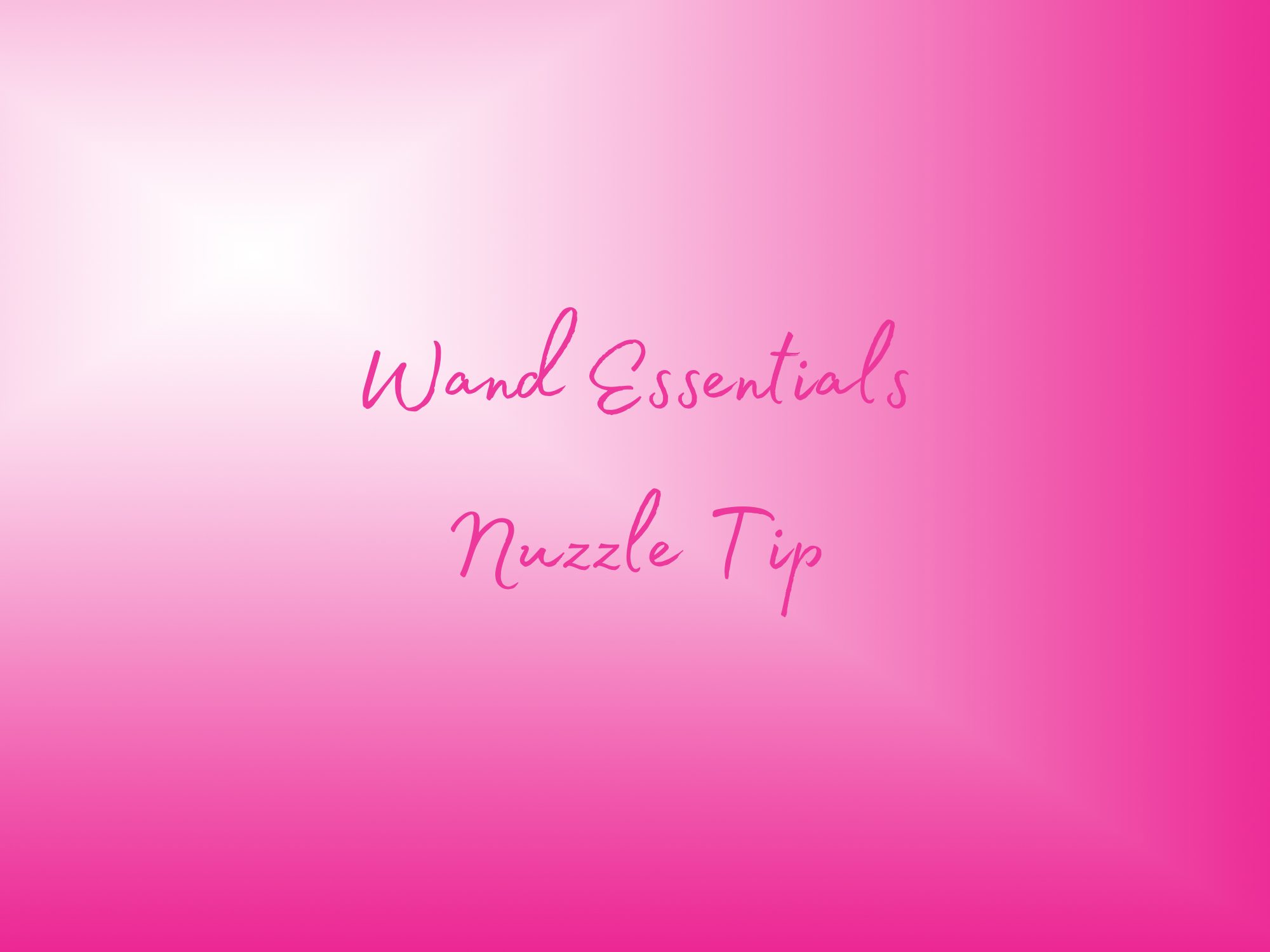 Toy Review] Wand Essentials Nuzzle Tip Wand Attachment