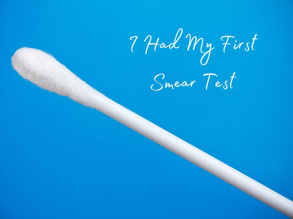 Close up of a cotton swab, for a post about my first smear test