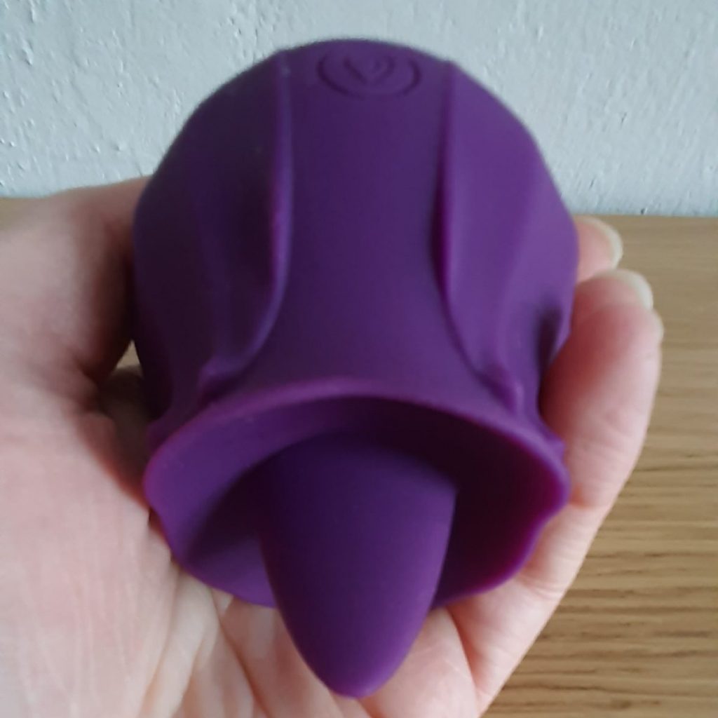 Flickering tongue vibrator clitoral sex toy