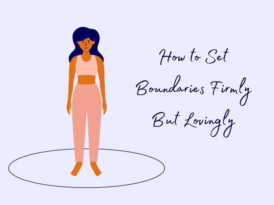 Header for post on how to set boundaries in relationships