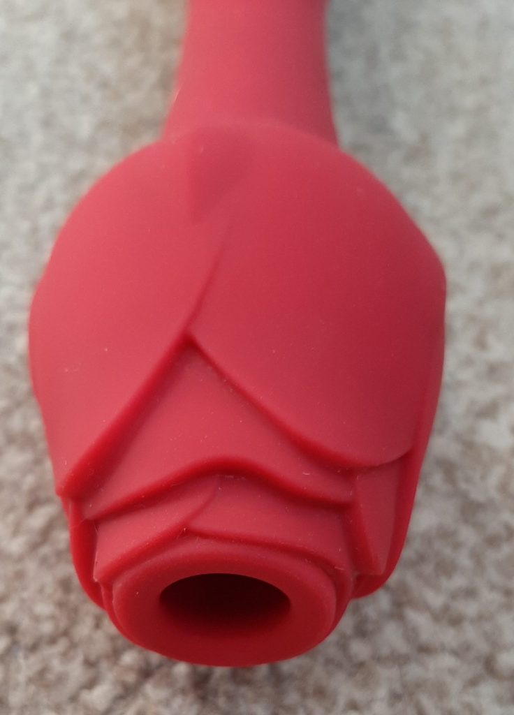 Sohimi Rose Queen close-up of clitoral sucking vibrator