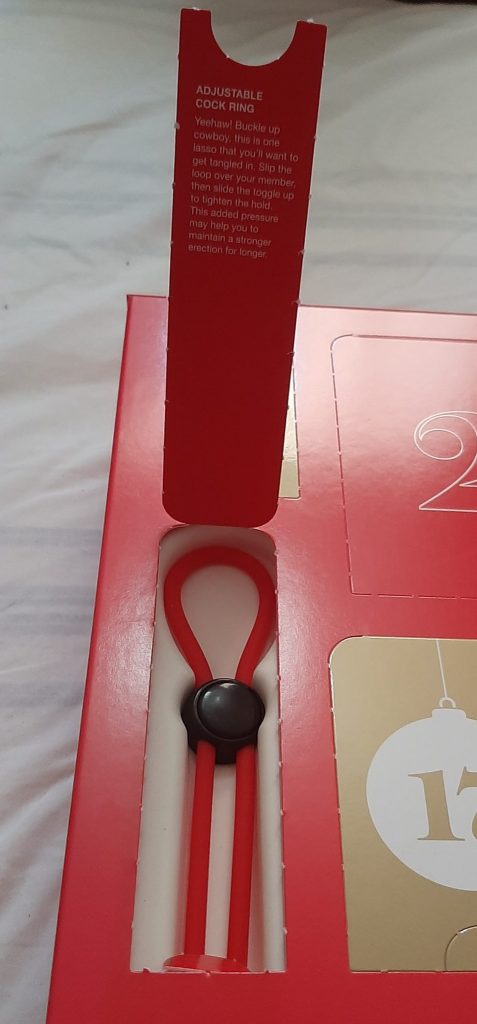 Sex toy advent calendar for couples day 2