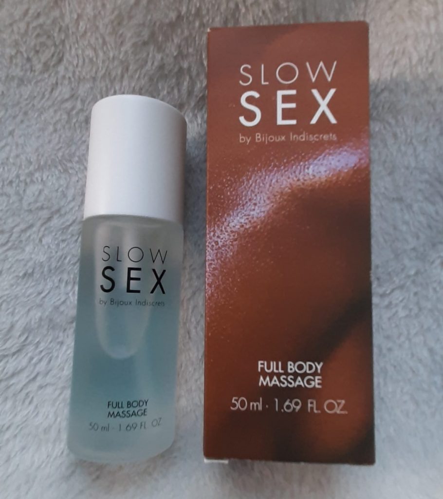 Slow Sex massage gel