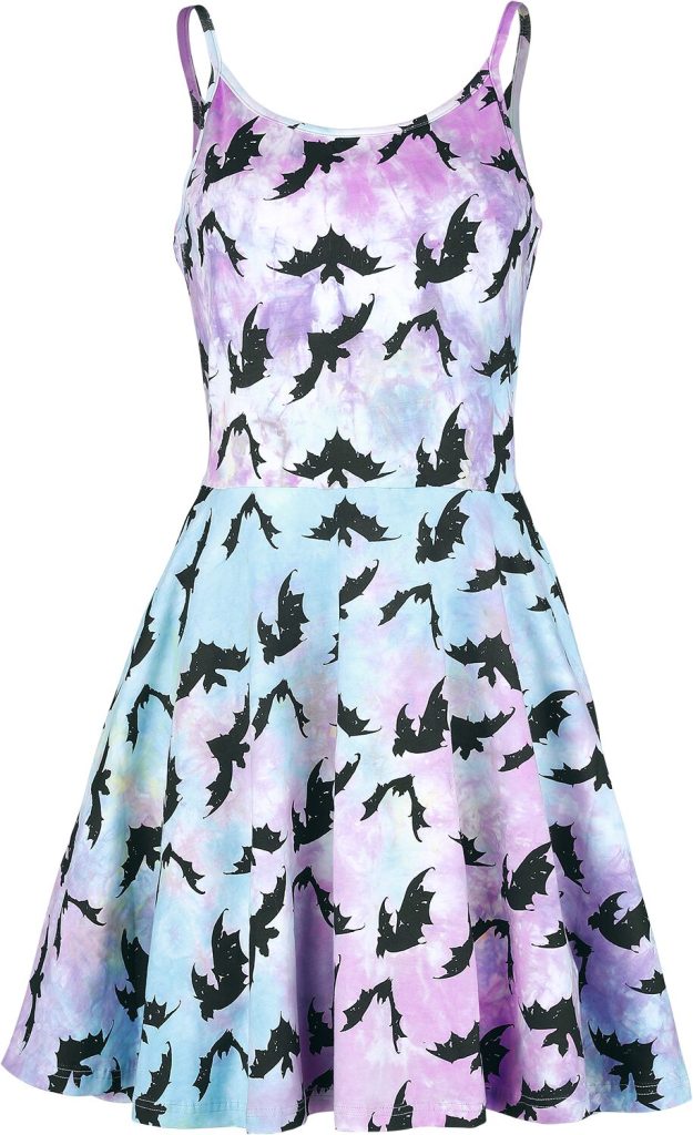 Rule the Night bat dress by Heartless