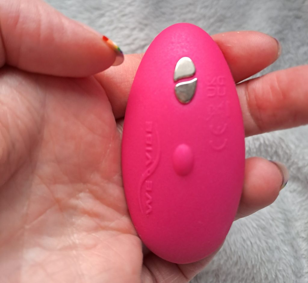 We-Vibe Ditto+ app controlled butt plug base and buttons