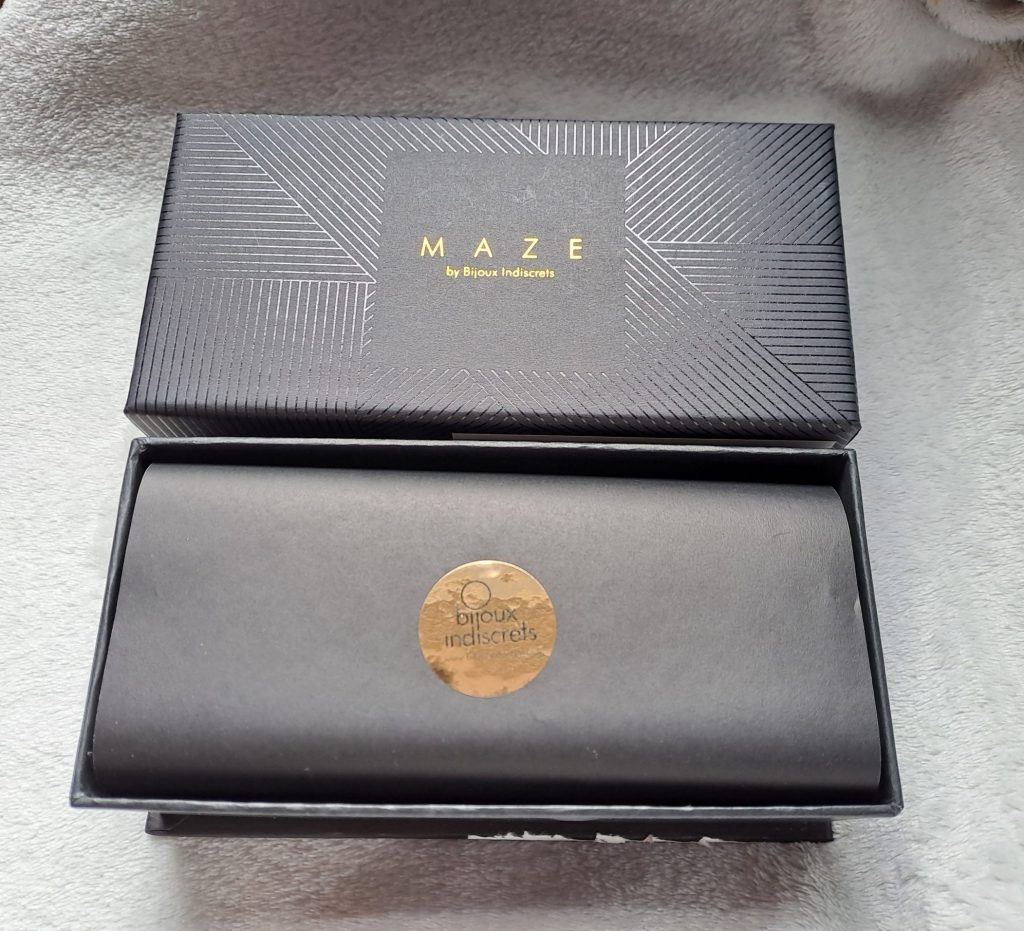Bijoux Indiscrets MAZE box and interior packaging 