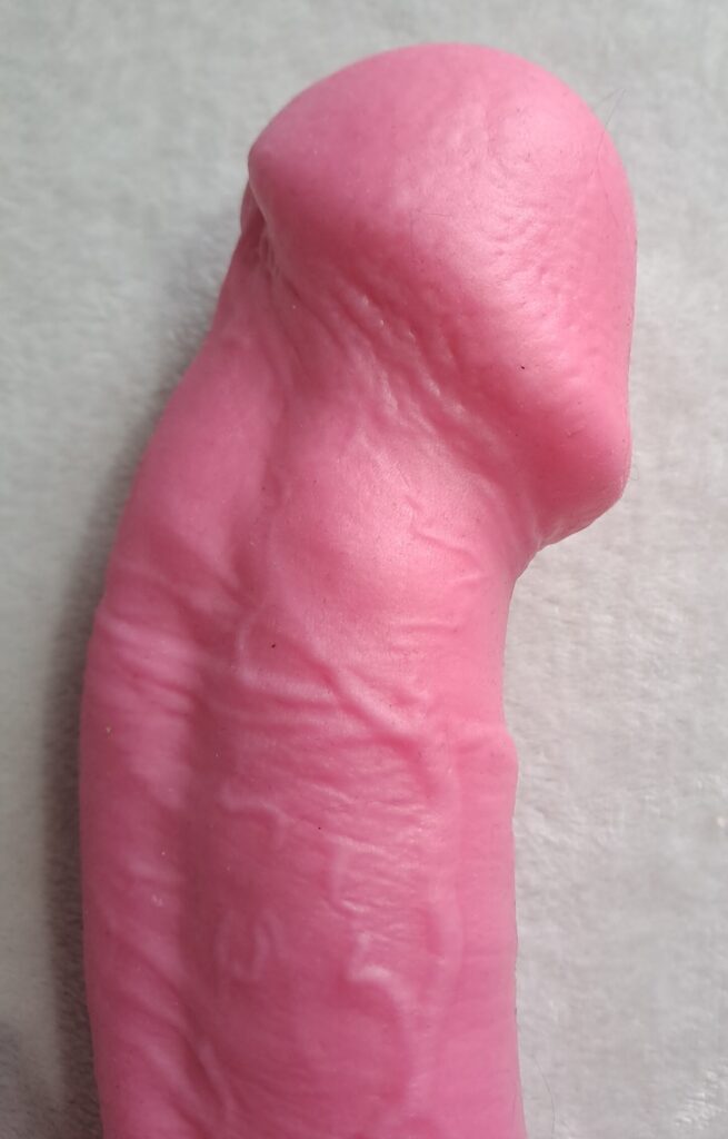 Big Pop dildo head close-up