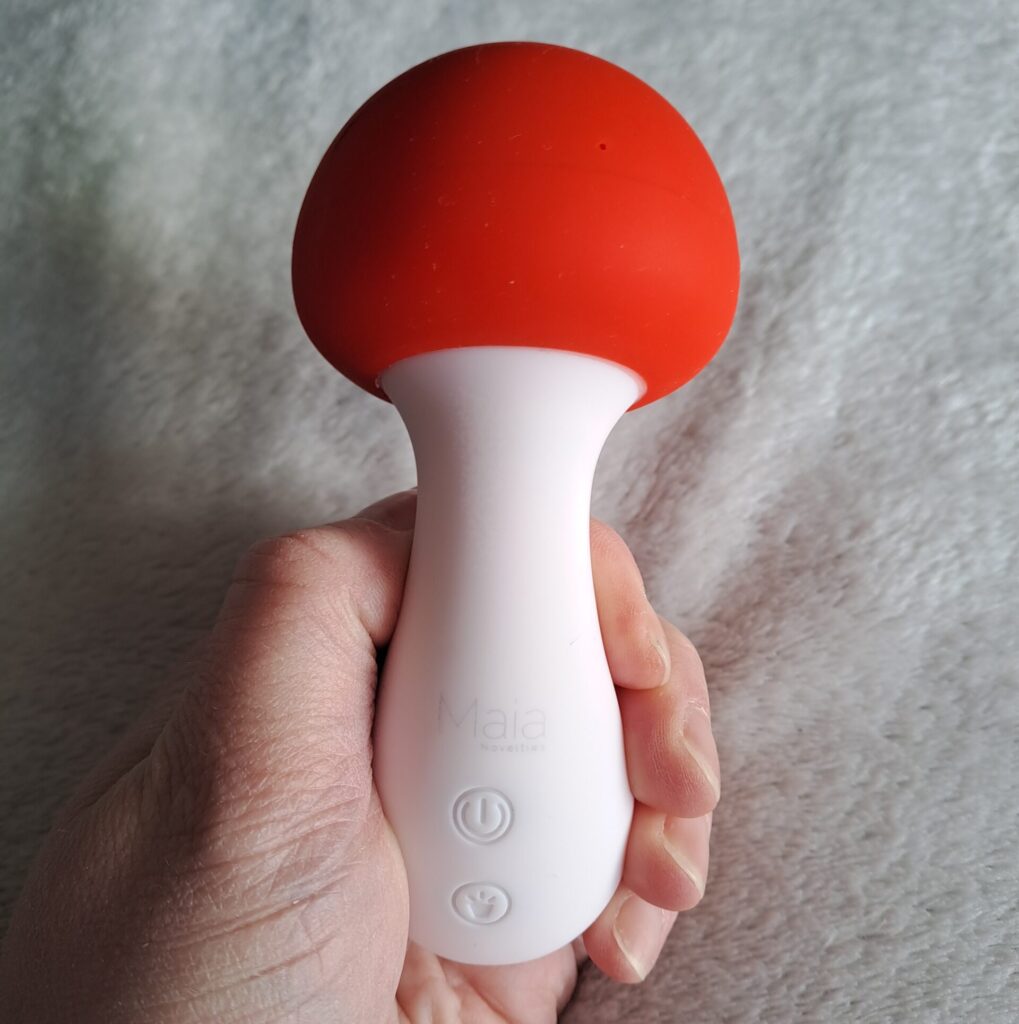 Shroomie mushroom vibrator buttons