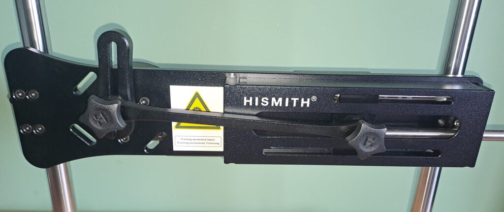 Close-up of Hismith sex machine mechanism